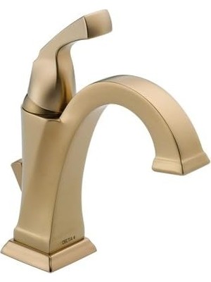 İlanib Ticaret Dryden Tek Delikli Banyo Bataryası, Altın Banyo Bataryası, Tek Saplı, Mühür Teknolojisi, Metal Tahliye Grubu, Şampanya Bronz 551-CZ-DST