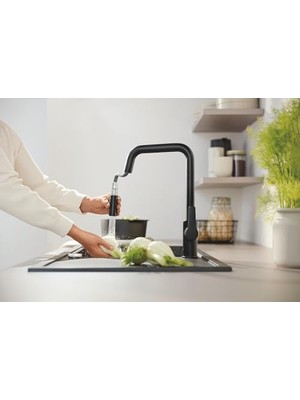 İlanib Ticaret Start Spiralli Eviye Bataryası | Mutfak Bataryası | Mat Siyah | 306312430