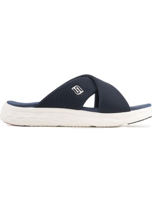Sandal Spor Erkek Çapraz Bant Spor Terlik SS001-0598 Lacivert