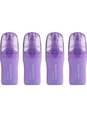 İlanib Ticaret Berry Mını Fosforlu Kalem Pastel Lavanta 4lu Set