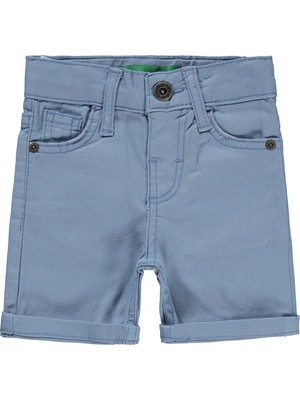 Tommiks Kids Gabardin 6-24 Ay Şort - Mavi