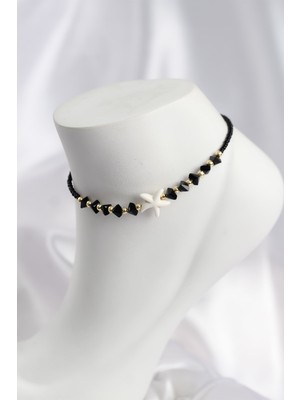 Store Mania Ieg™ Siyah Renk Deniz Yıldızı Motifli Halhal