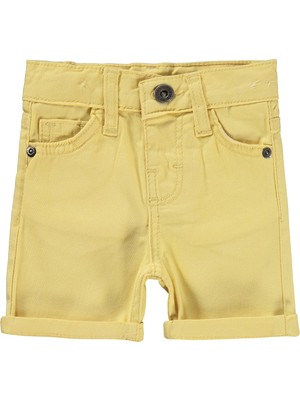 Tommiks Kids Gabardin 6-24 Ay Şort - Sarı
