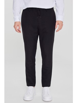 Altınyıldız Classics Slim Fit Dar Kesim Yünlü Yan Cepli Takım Elbise Pantolonu