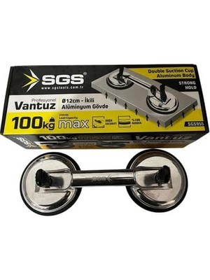 İlanib Ticaret Sgs Alüminyum Vantuz, 2'li Set, SGS955 Model