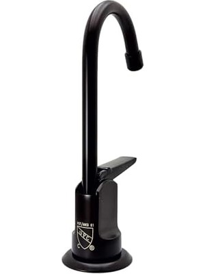 İlanib Ticaret R203-NL-12 15,24 cm -Flo Tarzı Saf Su Dağıtıcı Musluk, Yağla Pürüzlü Bronz