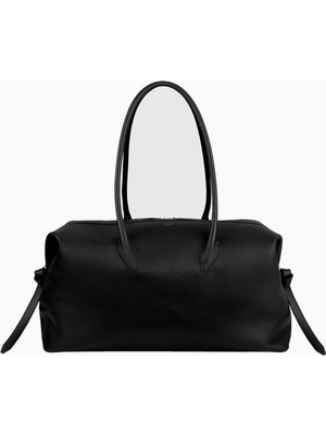 Yuzefi Brioche Weekender Pebble %100 Deri, El Işçiliği Lüks Italyan Tasarım Seyahat ve Omuz Çantası