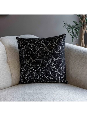 MYBEDESTEN Kırlent - Gümüş Varaklı