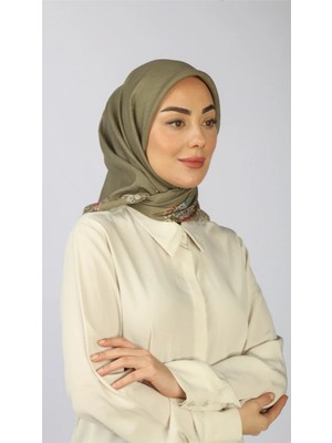 Lo'cella Pamuklu Soft Eşarp 4556-3 Açık Yeşil