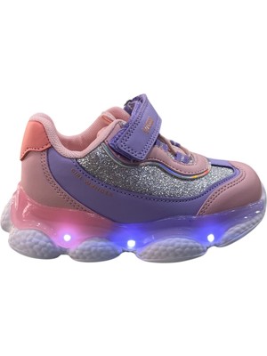 Orijinal Vicco Salvador 26Y113 Ortopedik Işıklı Kız Bebe Spor Ayakkabı