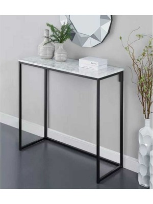 Feyza Design Şık ve Modern Kuğu Tasarımlı Dresuar, Antre ve Salon Dekoru Için Ideal