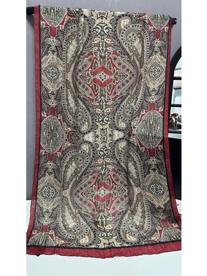 Aminenesil Sharell Bambu Kraş Şal Bordo Bej Siyah Renk