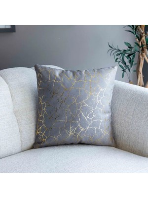 MYBEDESTEN Kırlent - Altın Varaklı