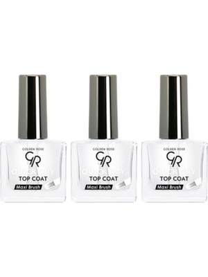 Golden Rose Quick Dry Top Coat |  Oje Kurutucu x 3 Ad