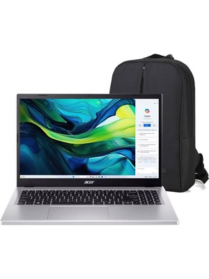 Acer Aspire Go AG15-71P NX.J6SEY.001  C59 Intel Core I7-13620H 48 GB 512 GB 15.6" Fhd Windows 11 Home Dizüstü  Bilgisayar + Çanta