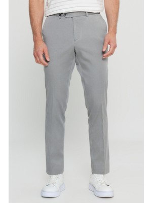 Altınyıldız Classics Pamuklu Slim Fit Dar Kesim Yan Cep Casual Pantolon
