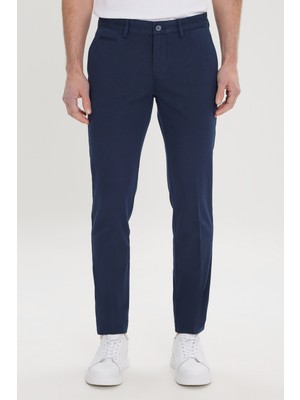 Altınyıldız Classics Slim Fit Dar Kesim Yan Cepli Pamuklu Esnek Armürlü Pantolon