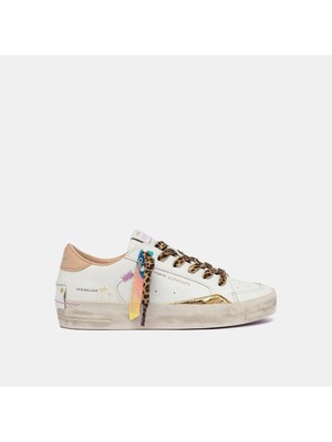 Kadın Sneaker 29101PP8.10 Crime London Sk8 Deluxe 10/C08L White