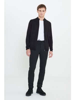 Altınyıldız Classics Slim Fit Beli Bağlamalı Yan Cep Esnek Casual Pantolon