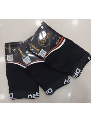 Derya Erkek Modal Süper Fit Kemerli Boxer 3 Adet