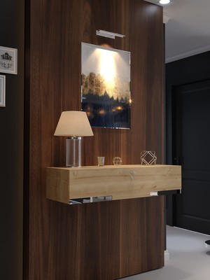 Feyza Design Şık Karnaval Dresuar, Safir Silver Renk, Modern ve Zarif Tasarım