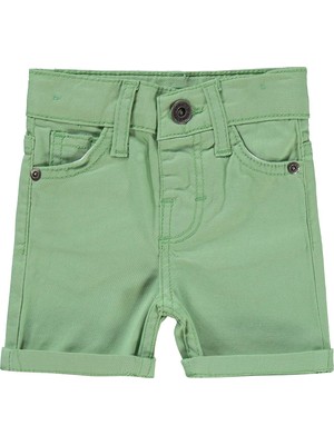Tommiks Kids Gabardin 6-24 Ay Şort - Yeşil