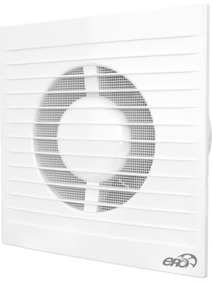 Ayas Havalandırma Ayas 100 mm (10 Cm) Sineklikli Ince Banyo Fanı (A Beyaz 4s)