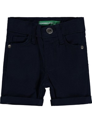 Tommiks Kids Gabardin 6-24 Ay Şort - Lacivert