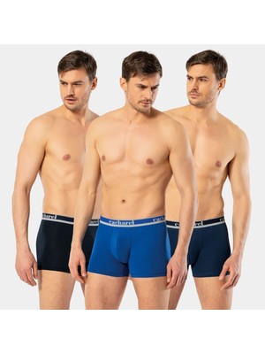 Cacharel Erkek 3'lü Boxer 1337/LACIVERT-İNDIGO-SAKS
