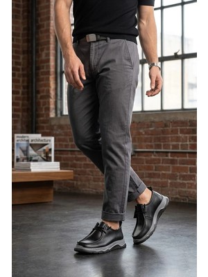 Ayakkabı Fuarı Luciano Bellini 26K-E16403 Formal Erkek Casual Ayakkabı Siyah