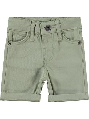 Tommiks Kids Gabardin 6-24 Ay Şort - Yeşil