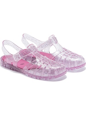 Twigy Carolina Kadın Sandalet Simli Pembe 36/40
