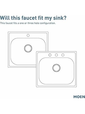 Mi-Ça Home 8707 Ticari M-Dura Yan Spreyli Tek Saplı Mutfak Bataryası, 1,5 Gpm, Krom