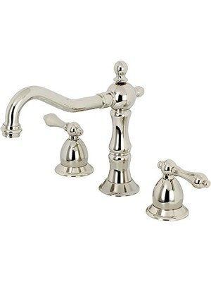 Mi-Ça Home KS1976AL Yaygın Banyo Bataryası, Parlak Nikel, 7,56 x 7,44 x 2,44