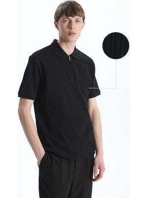 Lc Waikiki Yeni Sezon Polo Yaka Kısa Kollu Erkek Dokulu Tişört