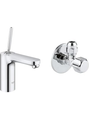 Mi-Ça Home Get Joy Lavabo Bataryası M - Boyut + 2 Adet 55MM Ara Musluk Seti