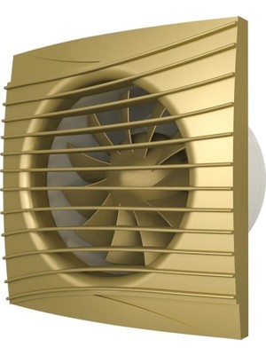 Ayas Havalandırma Ayas 125 mm (12,5 Cm) Sessiz Klapeli Banyo Fanı (Sılent Şampanya 5c)