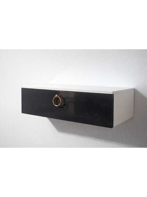 Feyza Design 60 cm Antirisit Kapaklı Dresuar, Salon ve Antre Dekorasyonu Için Şık Tasarım