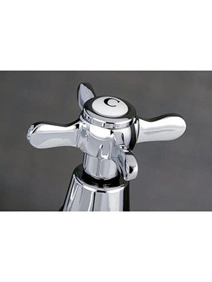 Mi-Ça Home KS1101BEX Essex Lavabo Musluk Musluğu, 4-3/8 "borulu Erişimde, Parlak Krom