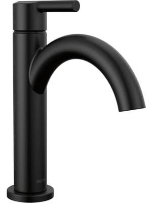 Mi-Ça Home Nicoli Mat Siyah Banyo Bataryası, Tek Delikli Banyo Bataryası, Tek Saplı Banyo Bataryası, Mat Siyah 15749LF-BL