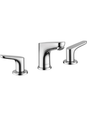 Mi-Ça Home Focus Modern Saplı Delikli 5 "uzun Lavabo Krom, 04809000 Yaygın Banyo Bataryası