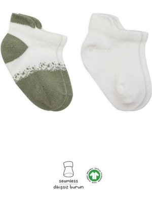 Zenvia Zcv Mey Ithalat®   2'li Penye Sneakers Çorap 20105 Nil Ekru ZNV2026