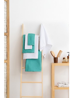Rikka Home 6’lı Havlu Seti %100 Pamuk – Coresoftair™ Yumuşak, Hızlı Emici, Premium Banyo Havlusu Seti (El, Baş, Banyo)