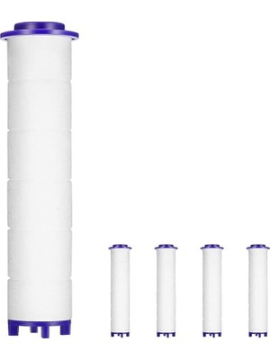 Mi-Ça Home Duş Başlığı Filtresi Yedek Filtre 3 Adet, El Duşu Filtresi Kireç Önleyicili