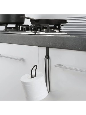 Mi-Ça Home Tuvalet Kağıdı Tutucusu, Premium Metal Tasarım, Duvara Monte Edilebilir, Tek Rulo Kapasiteli, Banyo Organizasyonu Için Pratik Çözüm
