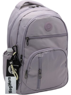 Bevitton Unisex Suya Dayanıklı Kumaş Okul Çantası Günlük Sırt Çantası 1700