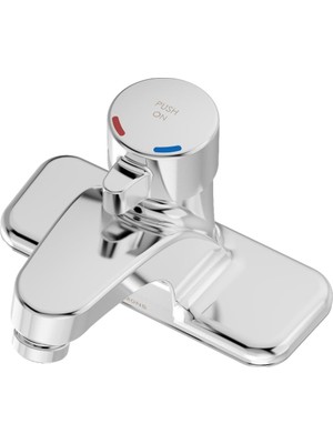 Mi-Ça Home SLC-6000 Scot 4 Inç Tek Kolu Ölçüm Lavabo Bataryası Cilalı Krom (0.5 Gpm)