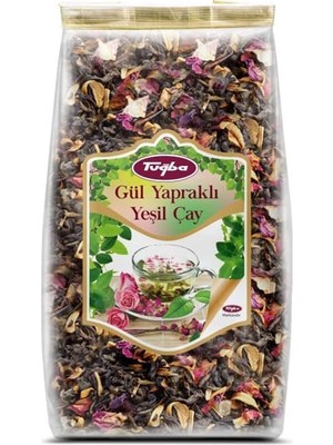 Mi-Ça Home Tuğba Kuruyemiş Gül Yapraklı Yeşil Çay 98 gr