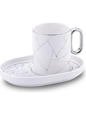 Mi-Ça Home Korkmaz Kappa 4 Parça Kahve Fincan Takımı