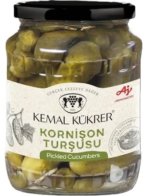 Daisy Home Kükrer Kornişon Turşu No:2 Cam Kavanoz 680 gr